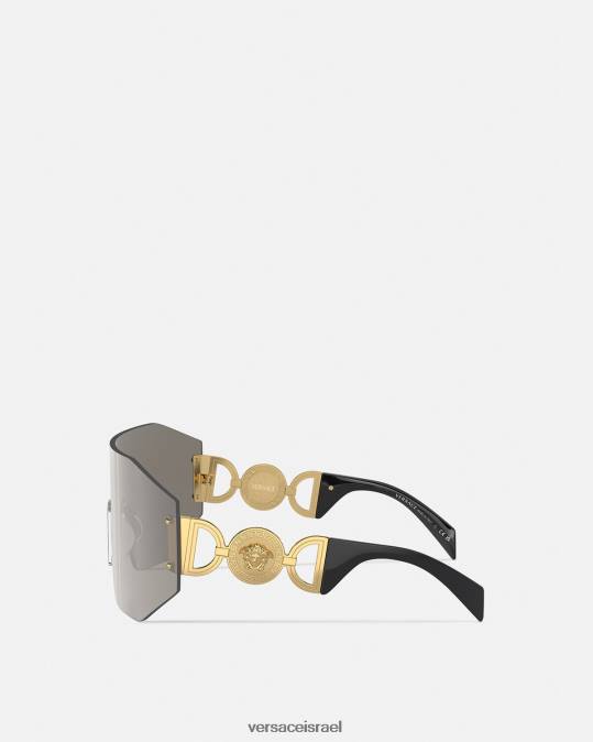 נשים Versace onul medusa biggie mask משקפי שמש אביזרים N8T2608