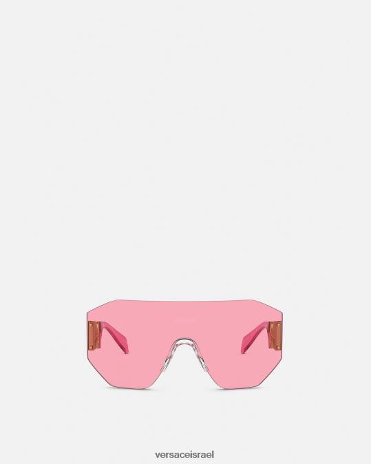 נשים Versace onul medusa biggie mask משקפי שמש אביזרים N8T2609