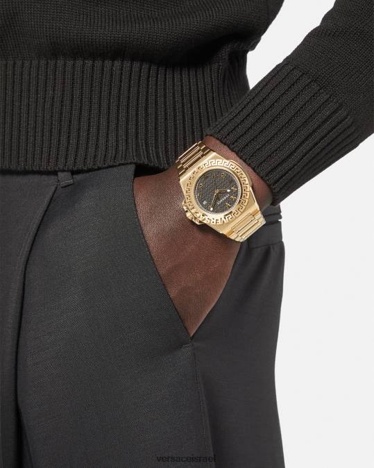 גברים Versace pnul שעון תגובה של גרקה אביזרים N8T21712