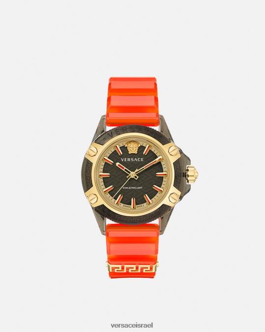 נשים Versace pnul סמל שעון אינדיגלו פעיל אביזרים N8T2941