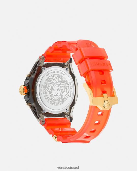 נשים Versace pnul סמל שעון אינדיגלו פעיל אביזרים N8T2941