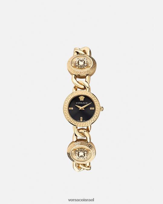 נשים Versace pnul שעון יהלום סמל צמוד אביזרים N8T2953