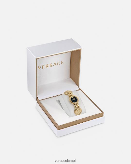 נשים Versace pnul שעון יהלום סמל צמוד אביזרים N8T2953