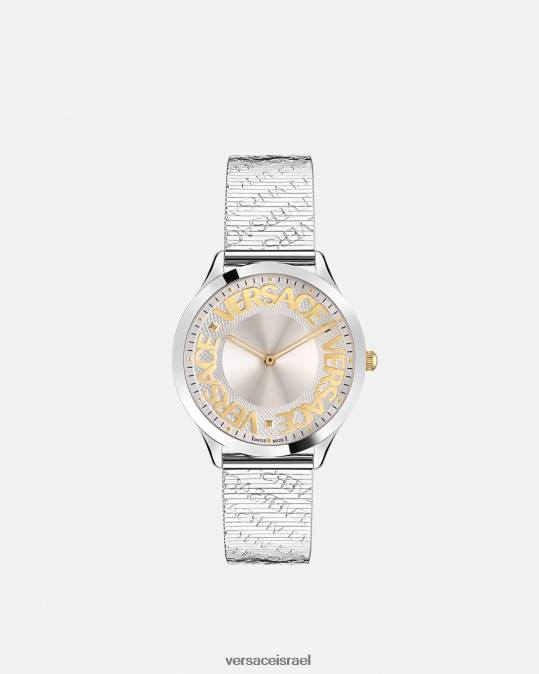 נשים Versace pnul שעון הילה לוגו אביזרים N8T2969