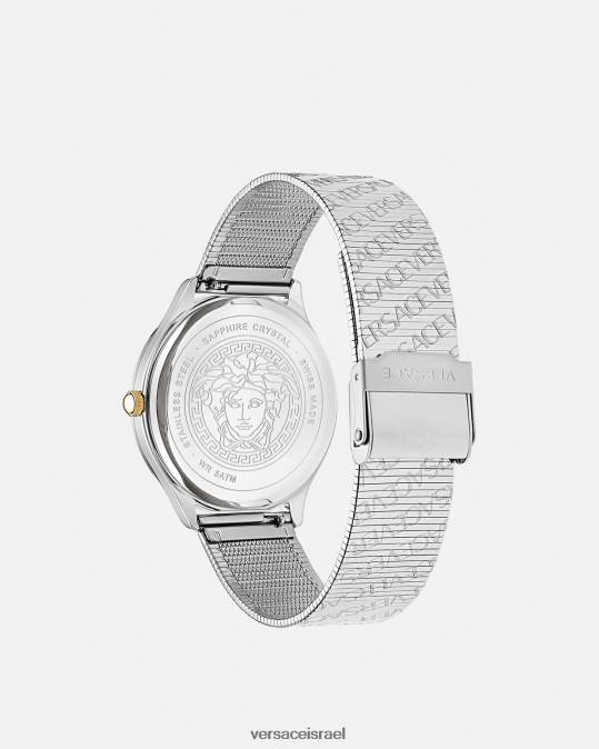 נשים Versace pnul שעון הילה לוגו אביזרים N8T2969