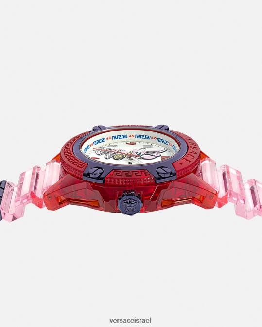 נשים Versace pnul סמל שעון ארנב שנה ירח פעיל אביזרים N8T2978