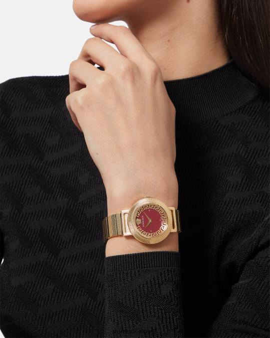 נשים Versace pnul שעון גרקה שיק אביזרים N8T2982