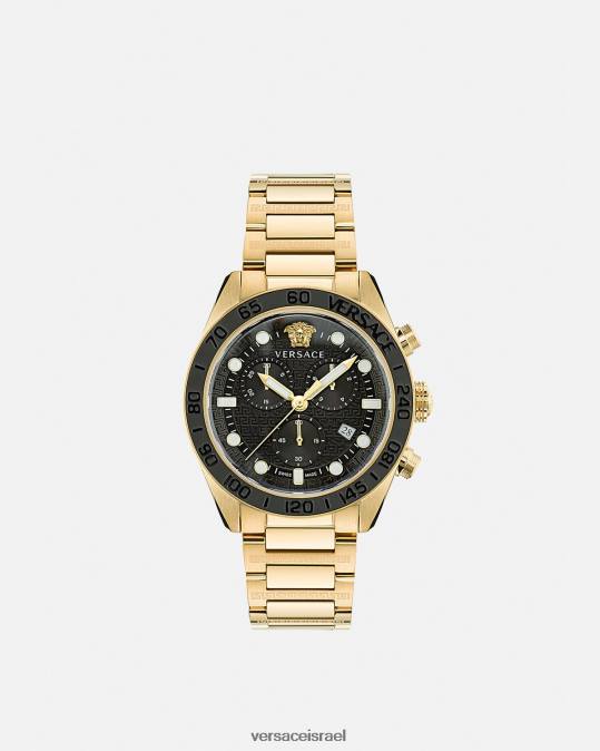 גברים Versace pnul שעון greca dome chrono אביזרים N8T21704