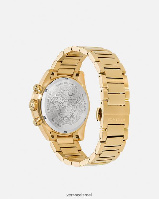 גברים Versace pnul שעון greca dome chrono אביזרים N8T21704