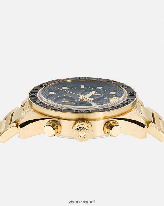 גברים Versace pnul שעון greca dome chrono אביזרים N8T21704