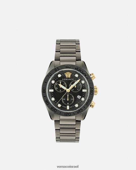 גברים Versace pnul שעון greca dome chrono אביזרים N8T21705