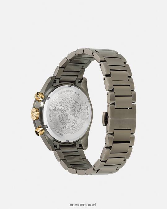 גברים Versace pnul שעון greca dome chrono אביזרים N8T21705