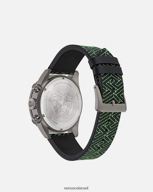 גברים Versace pnul שעון greca dome chrono אביזרים N8T21706