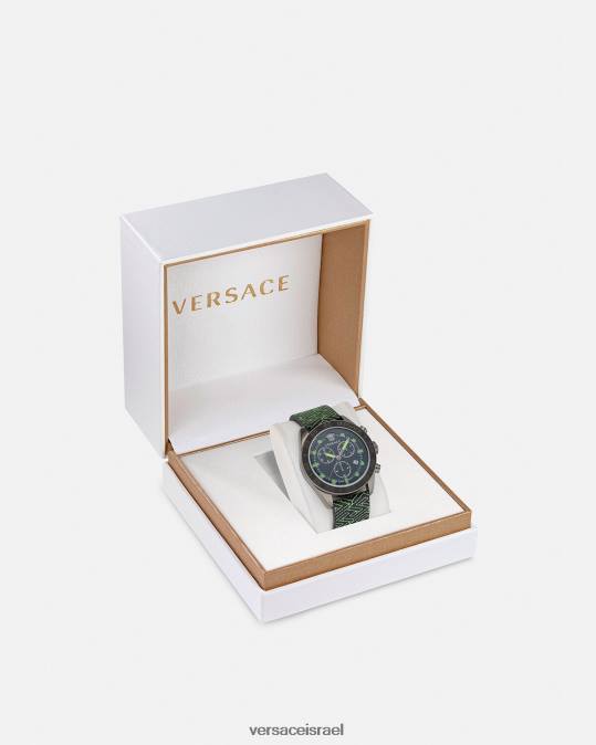 גברים Versace pnul שעון greca dome chrono אביזרים N8T21706
