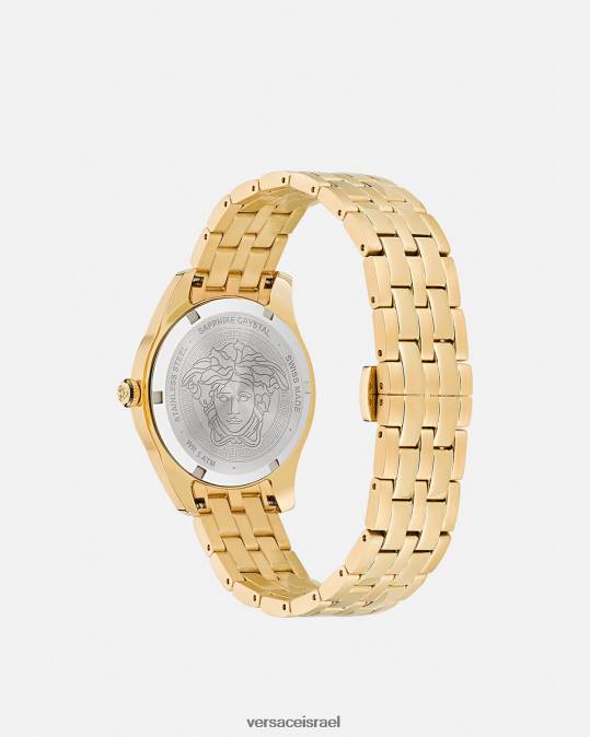 נשים Versace pnul שעון גברת greca time אביזרים N8T2987