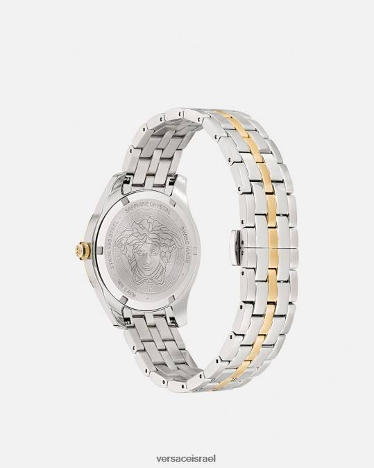 נשים Versace pnul שעון גברת greca time אביזרים N8T2988