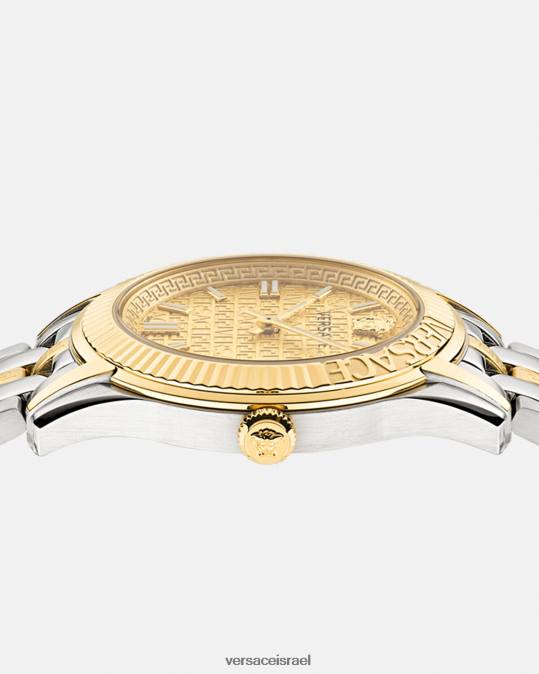 נשים Versace pnul שעון גברת greca time אביזרים N8T2988