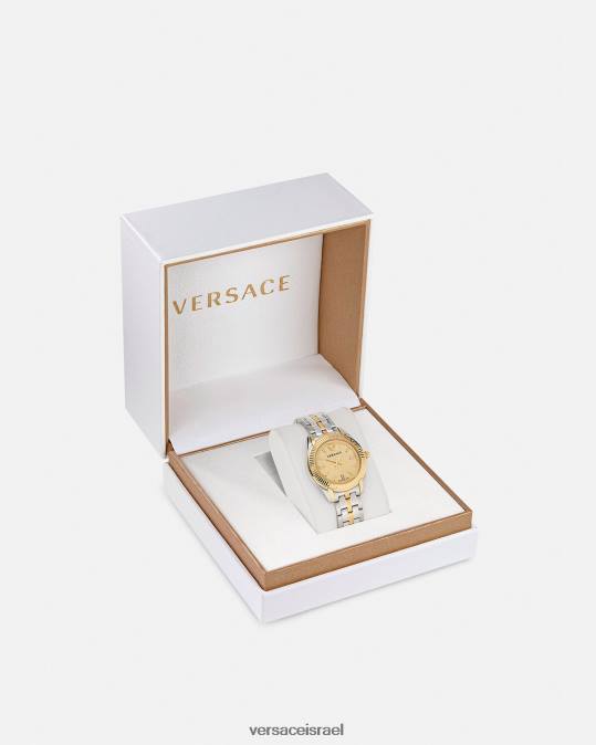 נשים Versace pnul שעון גברת greca time אביזרים N8T2988