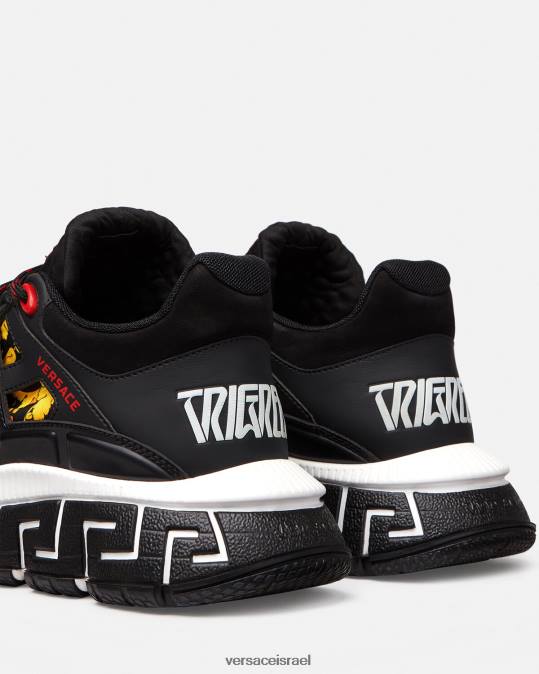 גברים Versace הדפס נעלי ספורט של trigreca נַעַל N8T21528