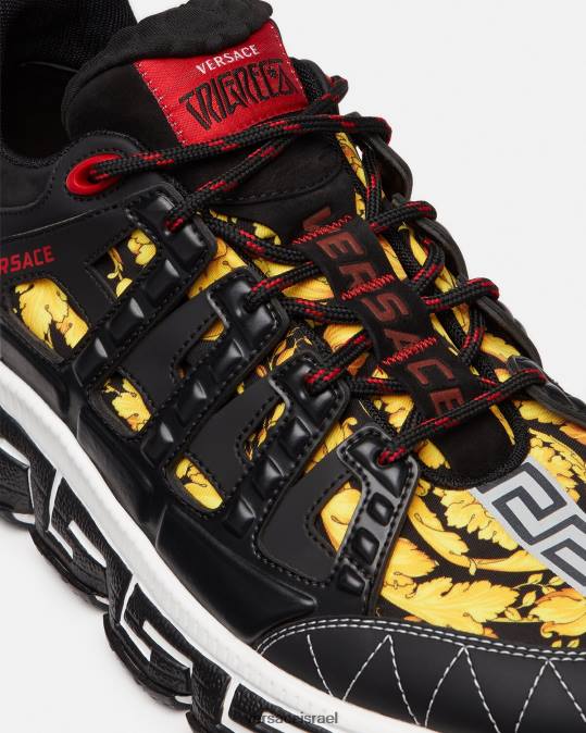 גברים Versace הדפס נעלי ספורט של trigreca נַעַל N8T21528