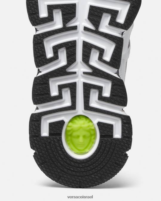 גברים Versace לבן נעלי ספורט של trigreca נַעַל N8T21546