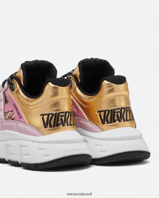 נשים Versace וָרוֹד נעלי ספורט של trigreca נַעַל N8T2500