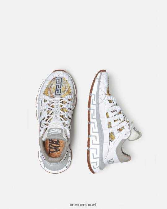 נשים Versace לבן נעלי ספורט של trigreca נַעַל N8T2508