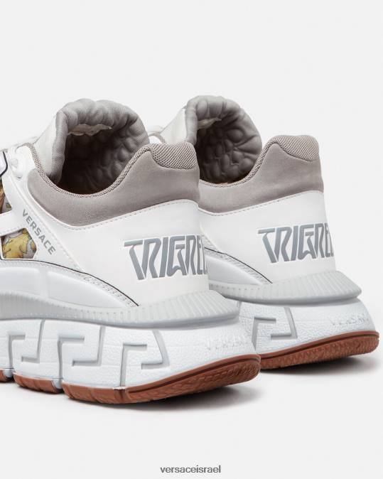 נשים Versace לבן נעלי ספורט של trigreca נַעַל N8T2508