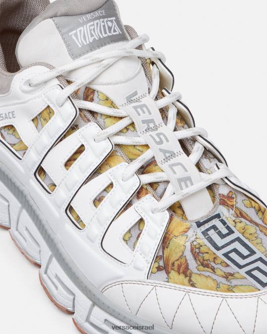 נשים Versace לבן נעלי ספורט של trigreca נַעַל N8T2508