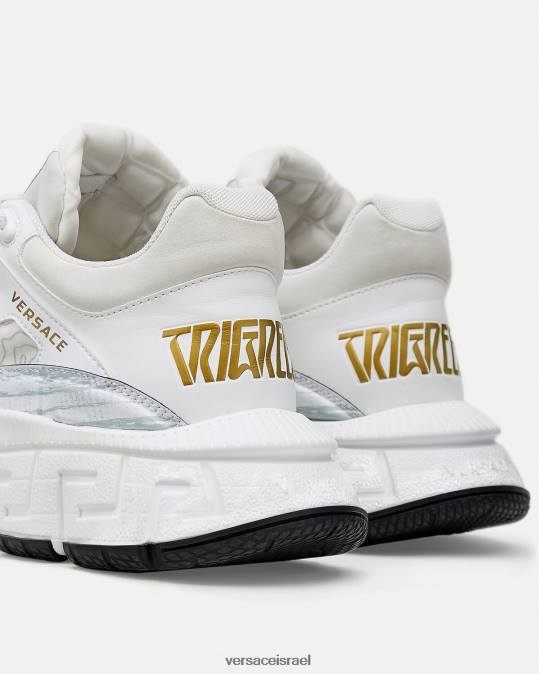 נשים Versace לבן נעלי ספורט של trigreca נַעַל N8T2509