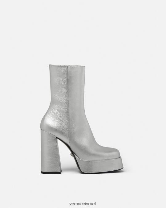 נשים Versace צבע אחד מגפי פלטפורמה מתכתיים של aevitas נַעַל N8T2406