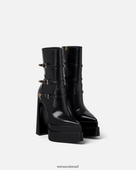 נשים Versace שָׁחוֹר מגפי פלטפורמה מחודדים של aevitas נַעַל N8T2418