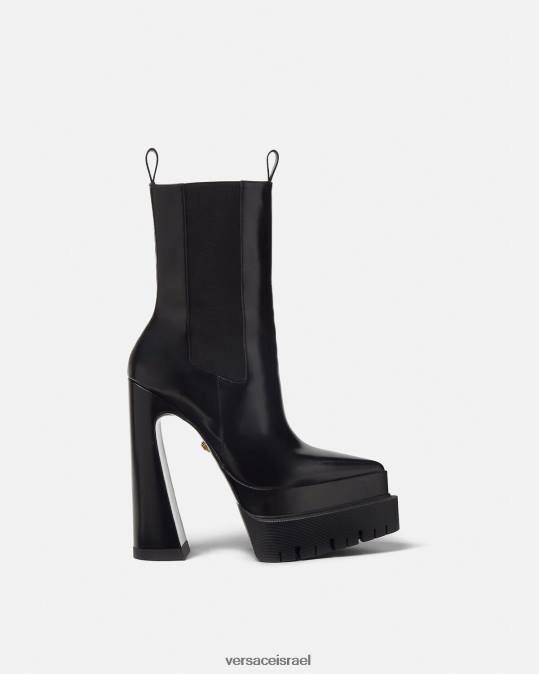 נשים Versace שָׁחוֹר מגפי פלטפורמה מחודדים של aevitas נַעַל N8T2419