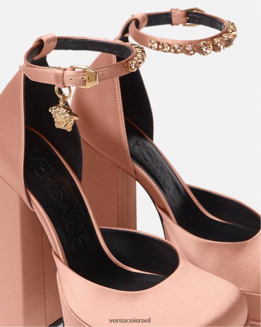 נשים Versace וָרוֹד משאבות פלטפורמת medusa aevitas נַעַל N8T2411