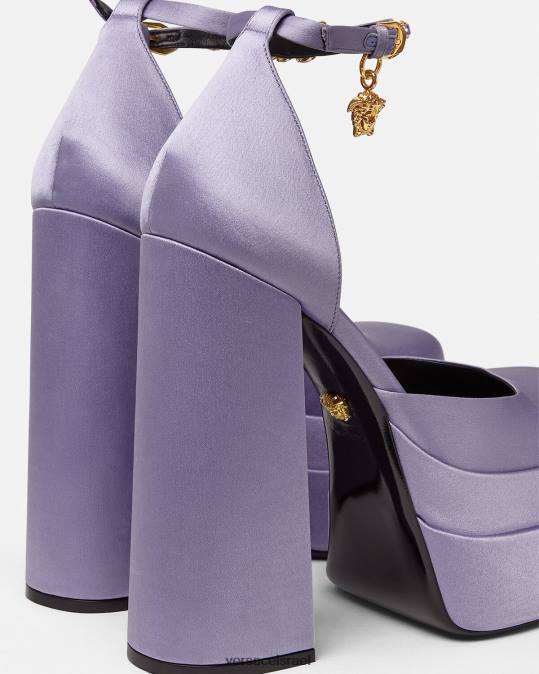 נשים Versace לִילָך משאבות פלטפורמת medusa aevitas נַעַל N8T2422