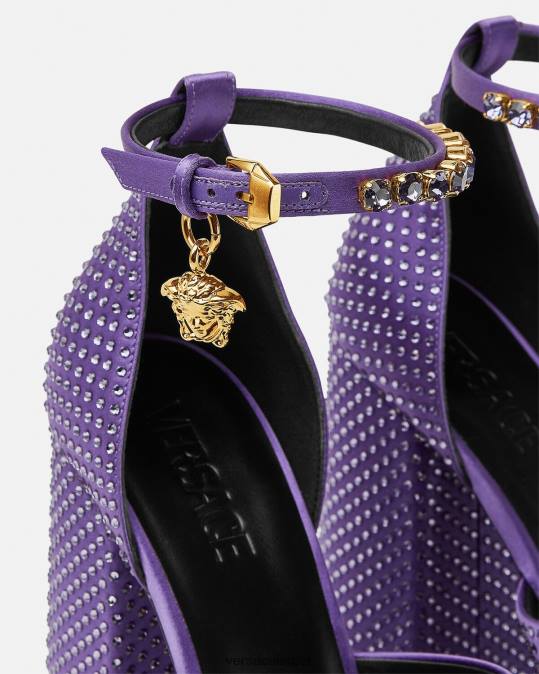 נשים Versace סָגוֹל סנדלי פלטפורמה של medusa aevitas נַעַל N8T2426