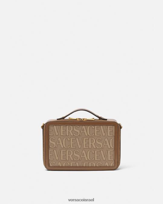 גברים Versace חום תיק מסנג'ר שלם תיקים N8T21497
