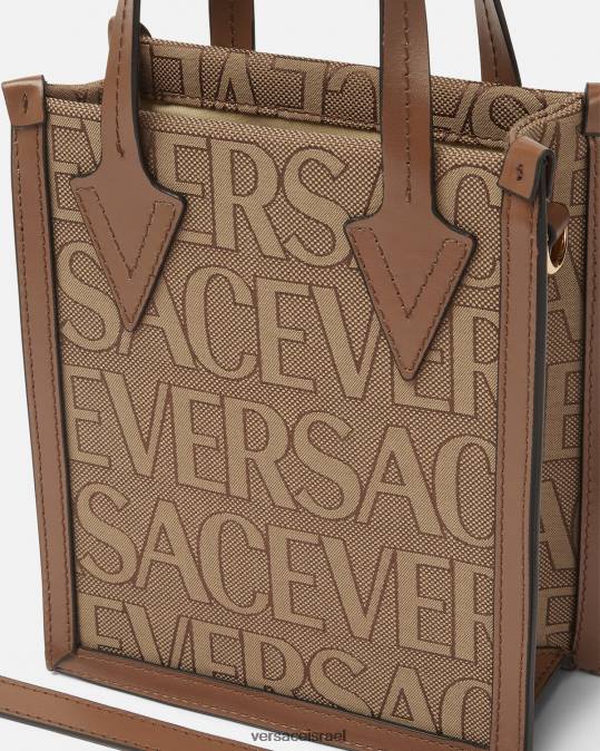 גברים Versace חום תיק קרוסבודי שלם תיקים N8T21498