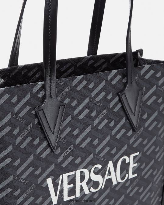 גברים Versace הדפס תיק תיק גבוה של la greca תיקים N8T21477